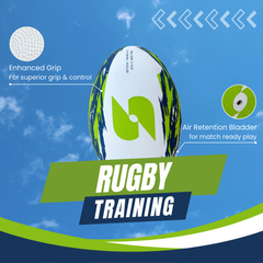 Rugby Training Ball Size 5- Green