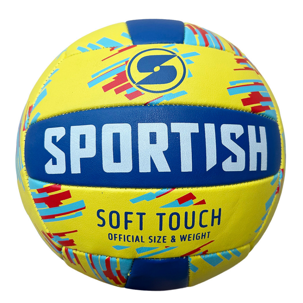 Volleyball Pu Color Yellow Blue