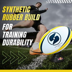 Rugby Match Ball 3D Grip Size 5